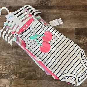 Carters 12 mo 5 pack onesies